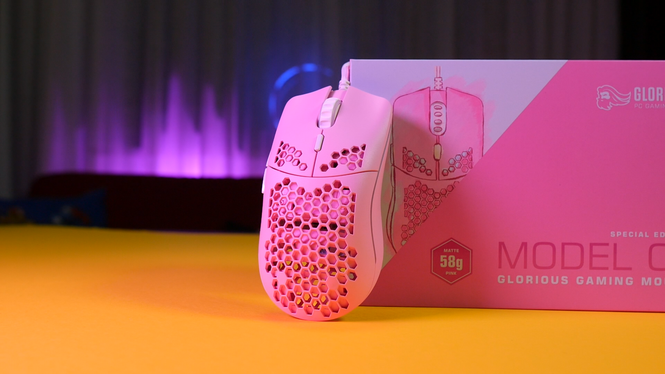 GLORIOUS PC GAMING RACE – MODEL O – PINK EDITION