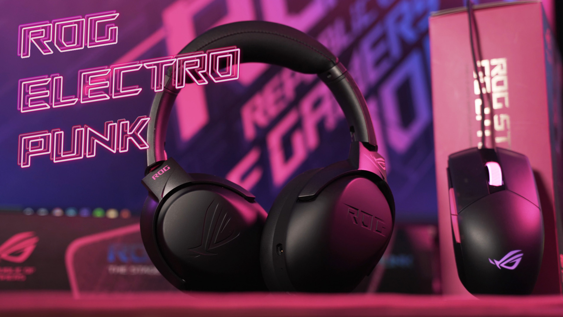 KIT ASUS ROG STRIX ELECTRO PUNK EDITION